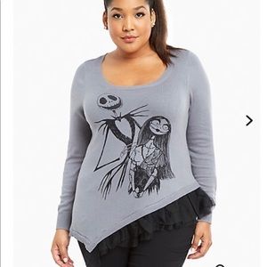 Nightmare Before Christmas Sweater Torrid Size 0